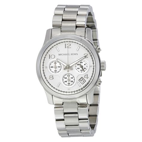 michael kors mk5076 ladies watches|Michael Kors silver runway watch.